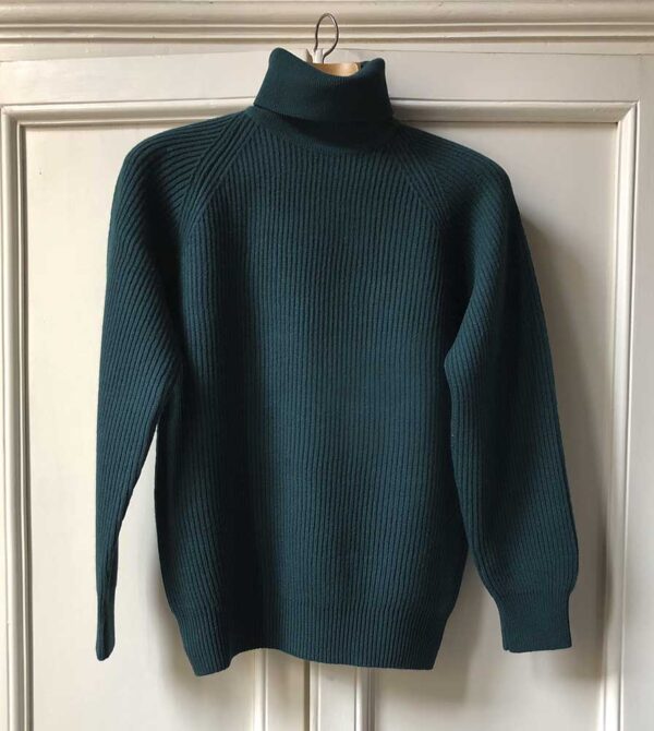 super geelong lambswool turtleneck