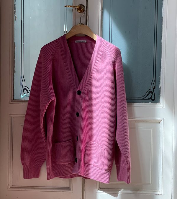 super geelong lambswool cardigan - Image 3
