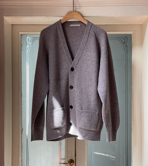 super geelong lambswool cardigan