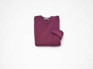 Cotton English Rib Roundneck Susina - Image 4