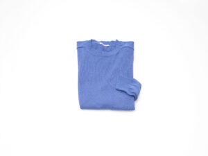 Cotton Jersey Roundneck Denim - Image 3