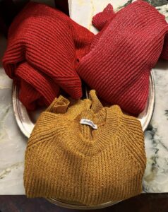 Lurex English rib Roundneck Rosa - Image 5