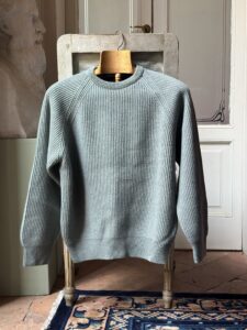 super geelong lambswool roundneck sisal