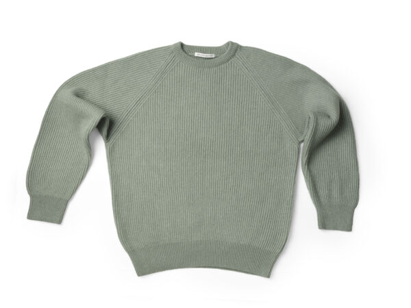 super geelong lambswool roundneck sisal