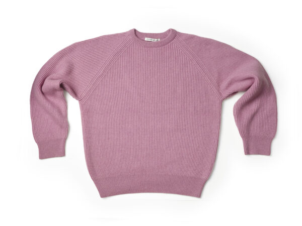 super geelong lambswool roundneck tearose