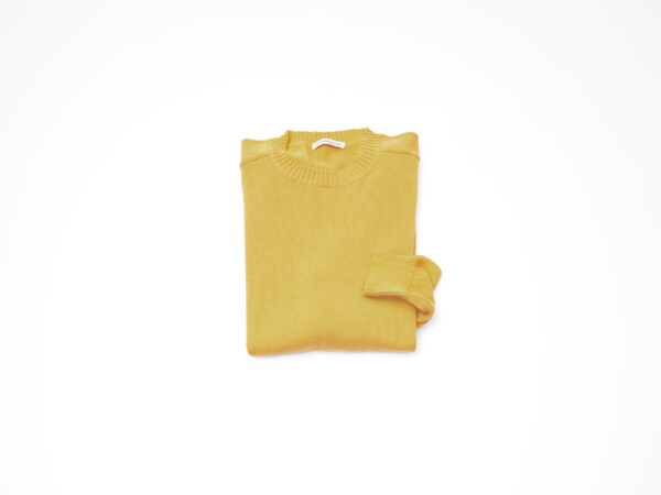 Cotton Jersey Roundneck Giallo